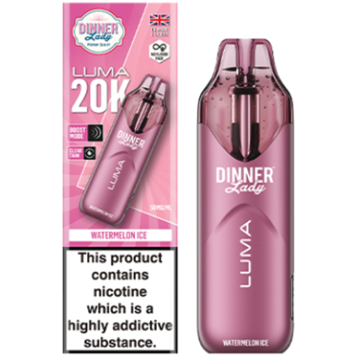 Dinner Lady Luma Disposable 50mg  Watermelon Ice