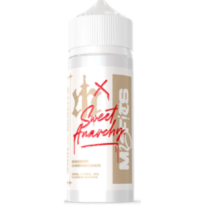 E-Liquid_ International - Misfits x Sweet Anarchy - Biscoff Cheesecake Longfill Flavour Drops 120ml