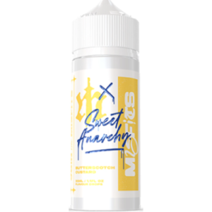 E-Liquid_ International - Misfits x Sweet Anarchy - Butterscotch Custard Longfill Flavour Drops 120ml