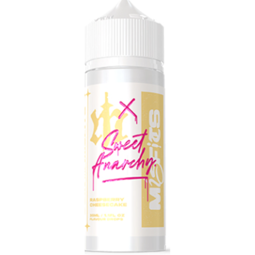 International  Misfits x Sweet Anarchy  Raspberry Cheesecake Longfill Flavour Drops 120ml