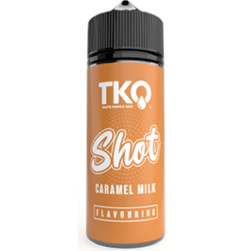 TKO Caramel Milk Longfill Flavouring Shot 120ml